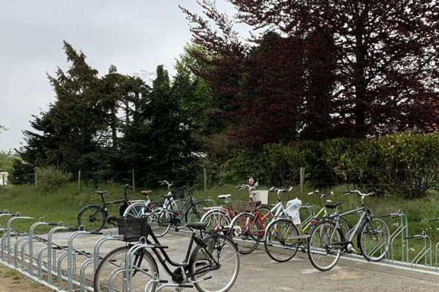 Det ideelle cykelstativ til Ll. Kregme Station