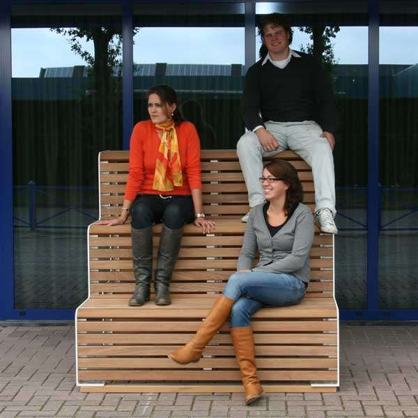 straatmeubilair buitenbank zitbank parkbank tribunebank FalcoLinea