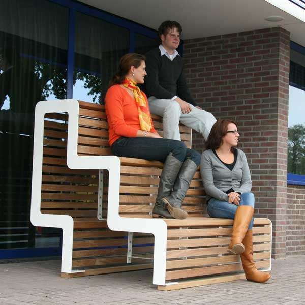 straatmeubilair buitenbank zitbank parkbank tribunebank FalcoLinea