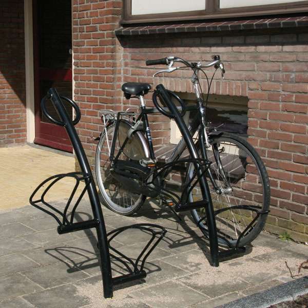 fietsparkeren fietsstandaard Triangel-10 FietsParKeur gepoedercoat
