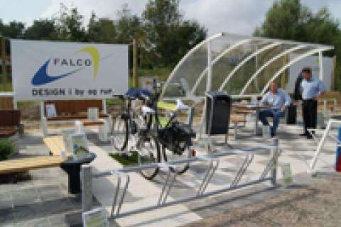 Falco´s cykelsatsning er i den gule førertrøje