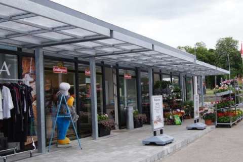 Falco Overdækninger Indkøbstorv, Fyn