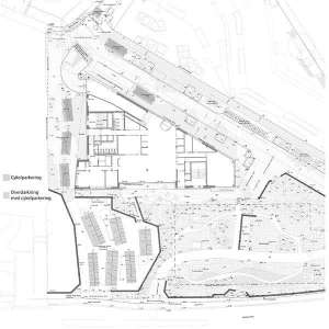 Danmarks Journalisthøjskole: Ny campus med funktionel cykelparkering