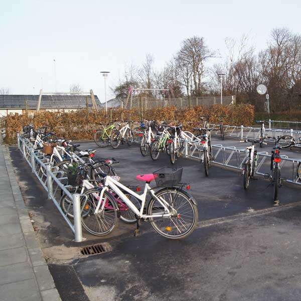 Falco-DK - enkeltsidet cykelstativ, skråparkering