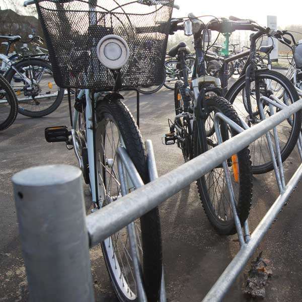 Falco-DK - enkeltsidet cykelstativ, skråparkering