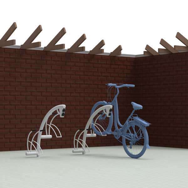 Falco-ion 2.0 med ladestationer til elcykler