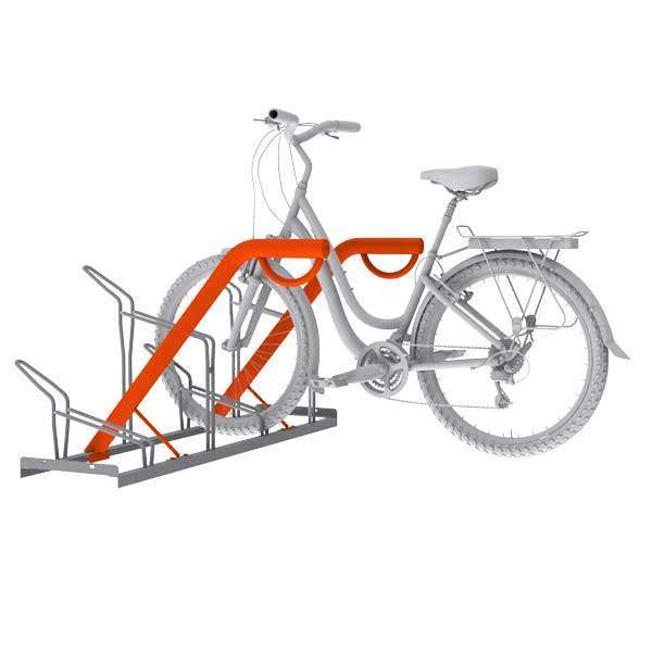 FalcoSound cykelstativ med fastlåsningspæl