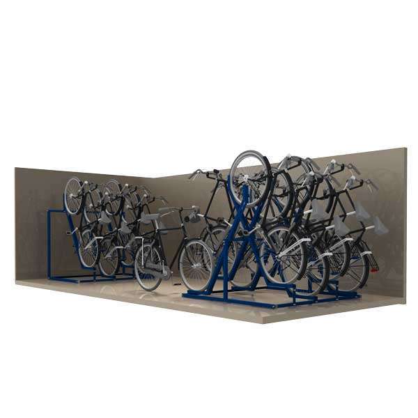 FalcoVert semi-vertikal cykelparkering