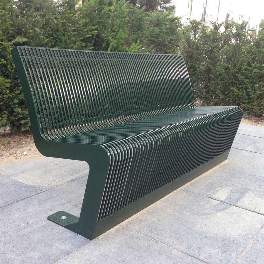 straatmeubilair zitbank buitenbank parkbank FalcoLinea staal