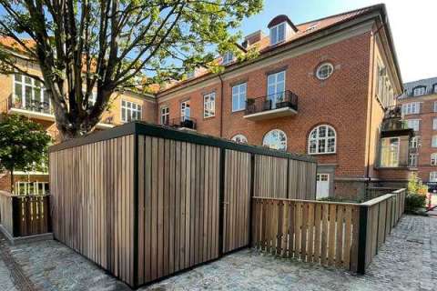 FalcoLok overdækning og hegn til Bülows Palæ, Frederiksberg