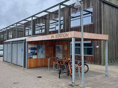 Cykelstation til Roskilde Havn