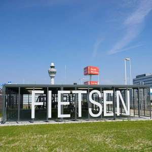 Project Amsterdam Lufthavn opruster på cykelparkering