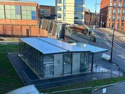 Falco U.K. installerer moderne cykelhub på Wolverhampton Station
