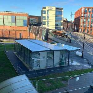 Falco U.K. installerer moderne cykelhub på Wolverhampton Station