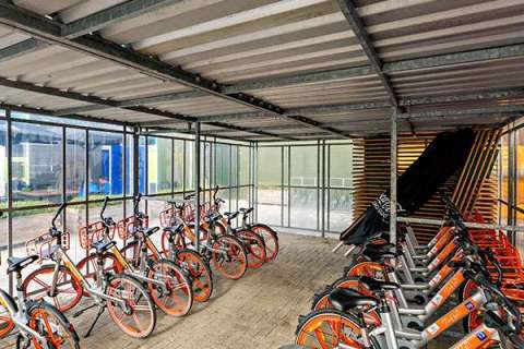 Cirkulær cykeloverdækning til campingpladsen Zandstuve med påviseligt lavt MKI