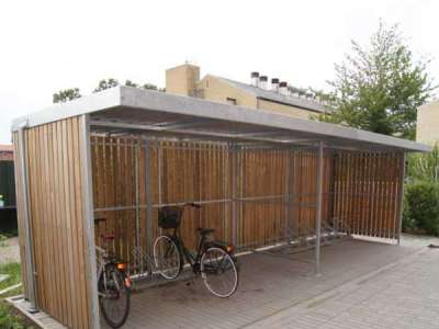 Projekt: cykelparkering ved Solhusene, Albertslund