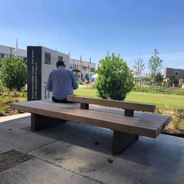 FalcoGlory dobbeltsidet sofa med en enkelt ryglæn