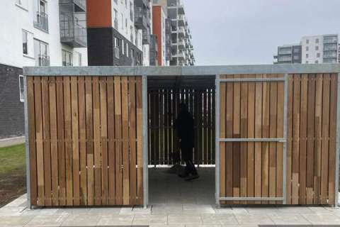 Optimal cykelparkering til privat boligforening