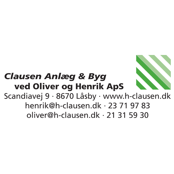 Clausen Anlæg og Byg ved Oliver og Henrik ApS