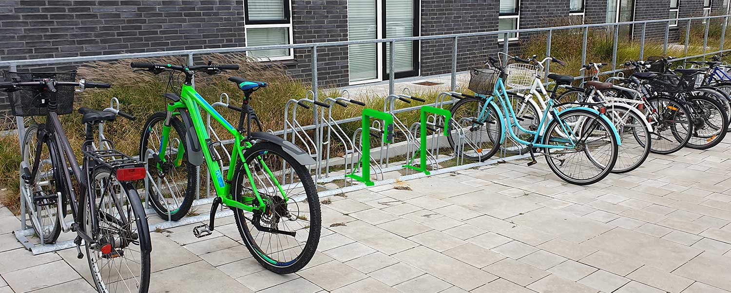 DGNB - Sådan arbejder du med kravene for cykelparkering