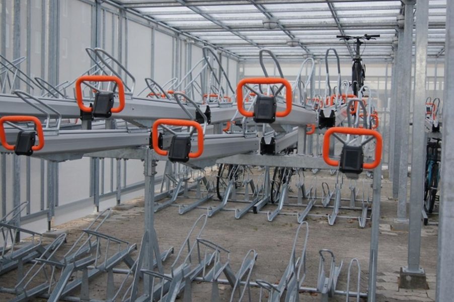 Etagecykelparkering Falco Level Premium Høje Tåstrup Station