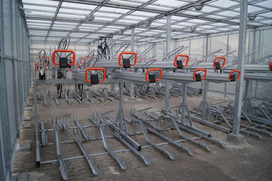 Etagecykelparkering Falco Level Premium Høje Tåstrup Station