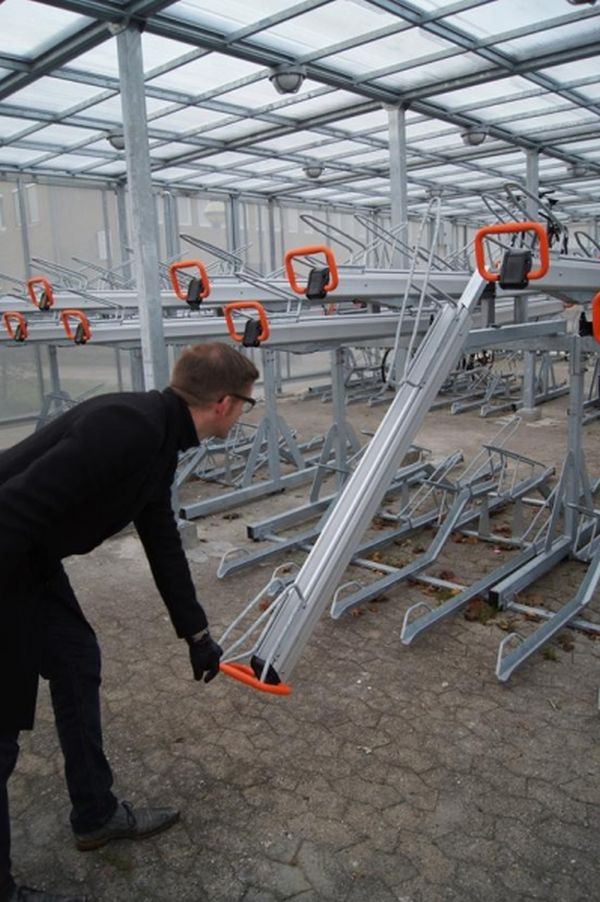 Etagecykelparkering Falco Level Premium Høje Tåstrup Station