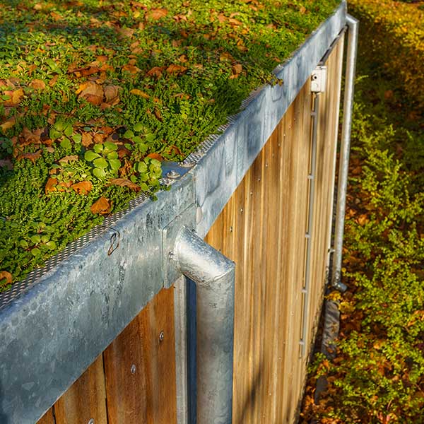 Cykelparkering i Holland med unikt design