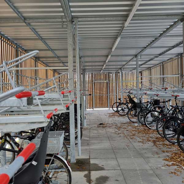 Danske Banks ansatte cykler på arbejde