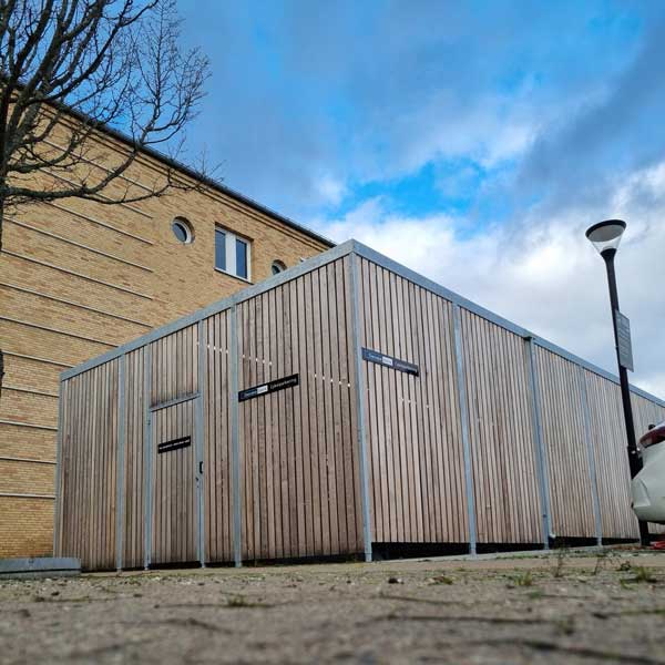 Danske Banks ansatte cykler på arbejde