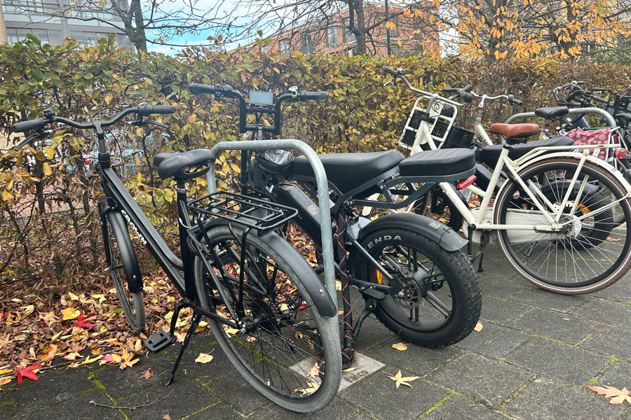 Robuste cykellæn til skoler og offentlige områder