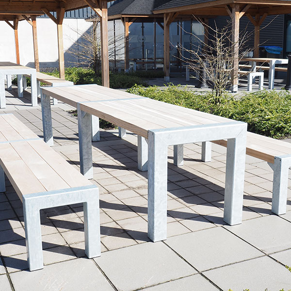 Solrig pause for medarbejderne hos Timberland