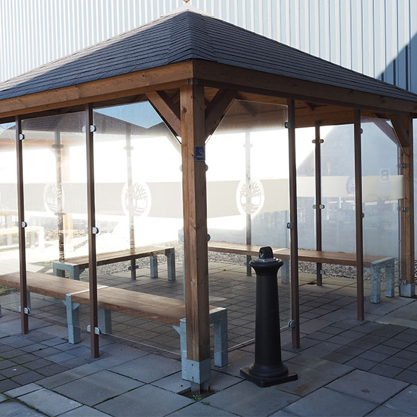 Solrig pause for medarbejderne hos Timberland