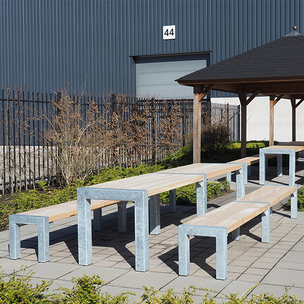 Solrig pause for medarbejderne hos Timberland