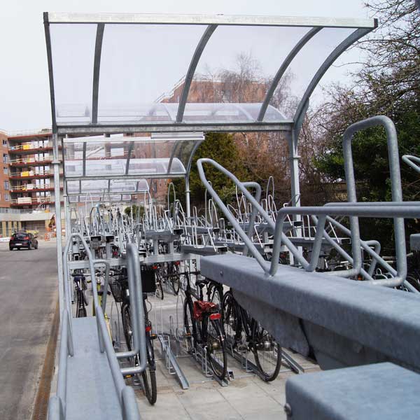 Etagecykelparkering ved Poppelstykket, Valby