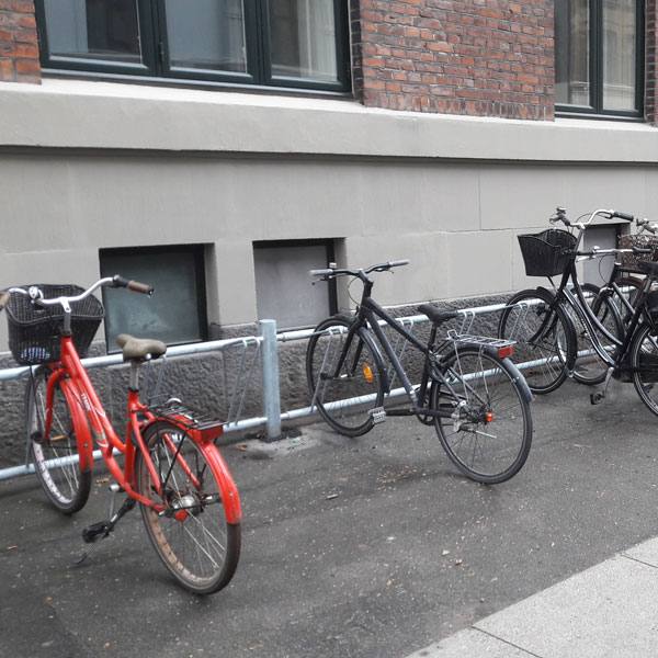 DK cykelstativet fik plads på Frederiksberg