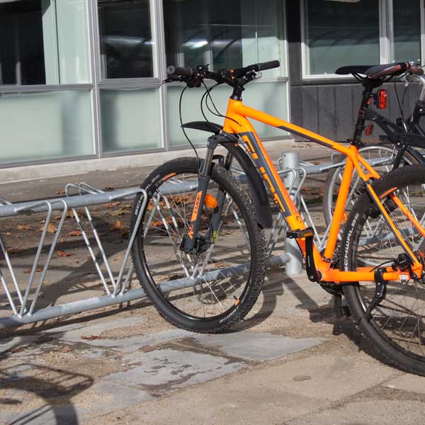 Gode cykelparkeringsmuligheder ved UCL, Odense