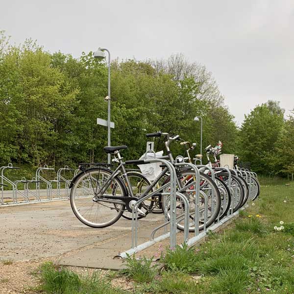 Det ideelle cykelstativ til Ll. Kregme Station