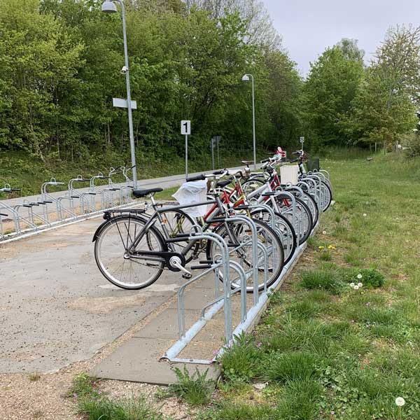 Det ideelle cykelstativ til Ll. Kregme Station