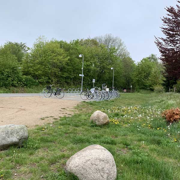 Det ideelle cykelstativ til Ll. Kregme Station