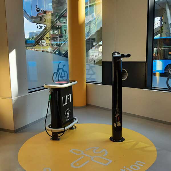 Moderne cykelparkering i Gøteborg – nudge cyklister med innovative løsninger