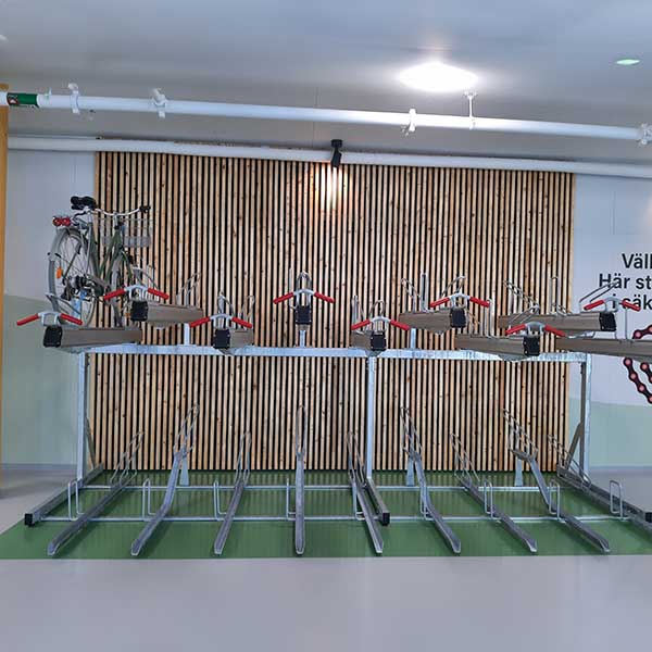 Moderne cykelparkering i Gøteborg – nudge cyklister med innovative løsninger