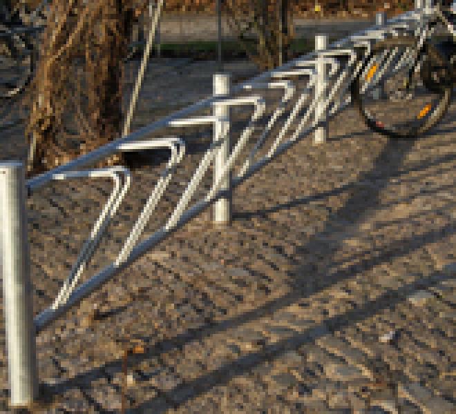 Falco-DK cykelparkering hos Learnmark, Horsens