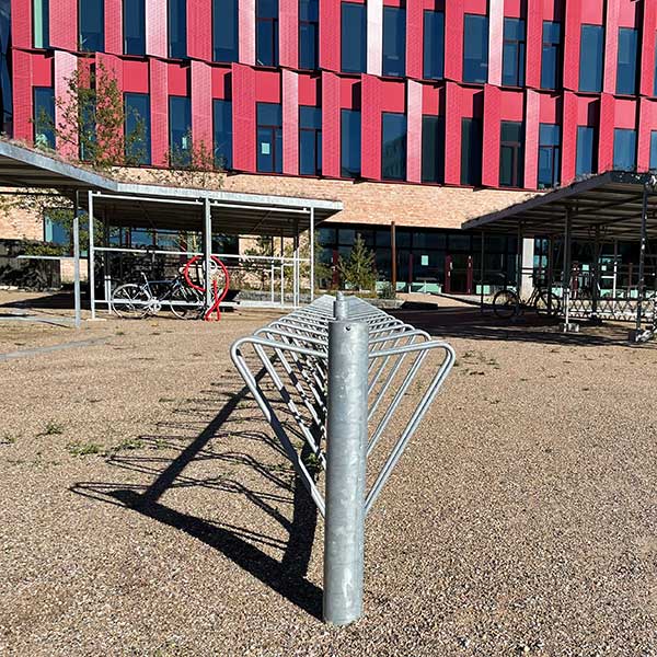 Danmarks Journalisthøjskole: Ny campus med funktionel cykelparkering