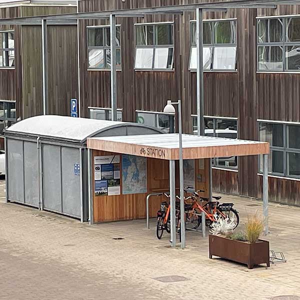 Cykelstation til Roskilde Havn