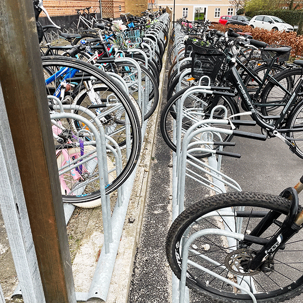 Opdatering af cykelparkering på Vestre Skole, Middelfart