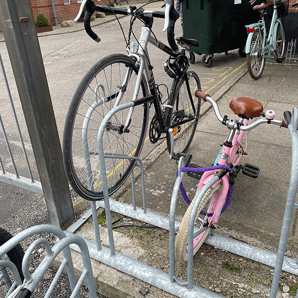 Opdatering af cykelparkering på Vestre Skole, Middelfart