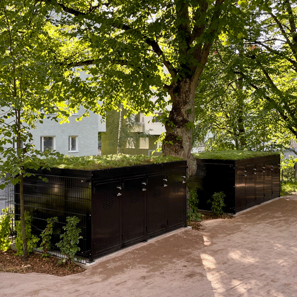 FalcoLok cykelbokse i Finland