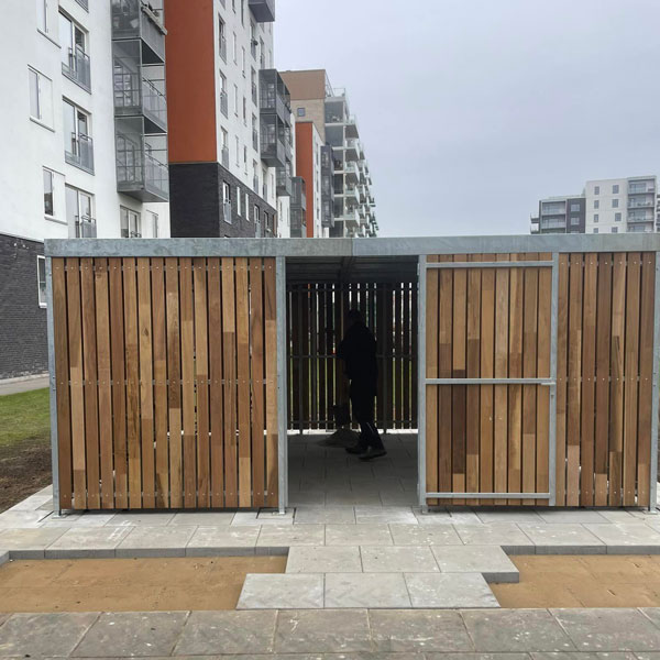 Optimal cykelparkering til privat boligforening