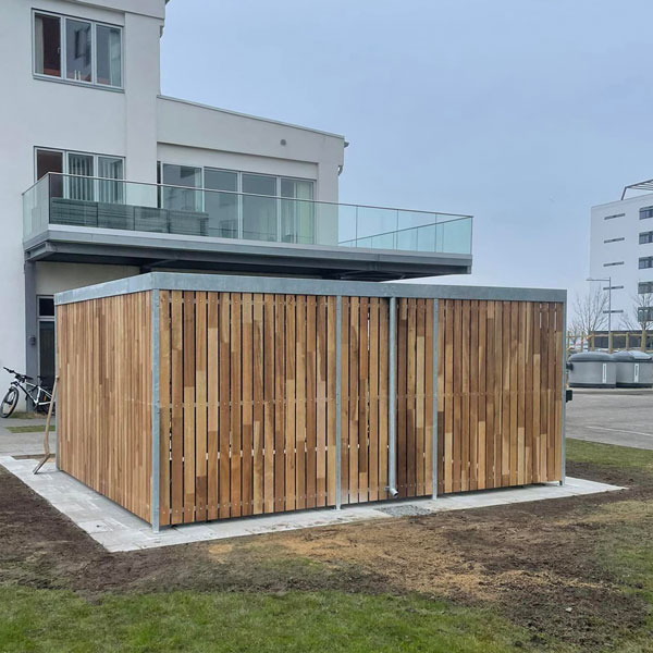 Optimal cykelparkering til privat boligforening